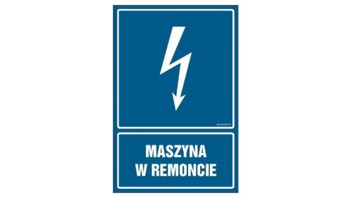 ZNAK - HG028 Wyłącznik oświetlenia 70 x 105 cm PN - Płyta 1mm