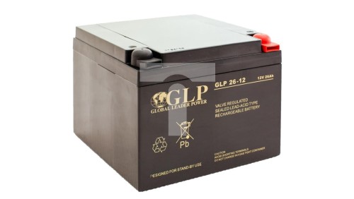Akumulator żelowy bezobsługowy GLP 12V 26Ah 22868