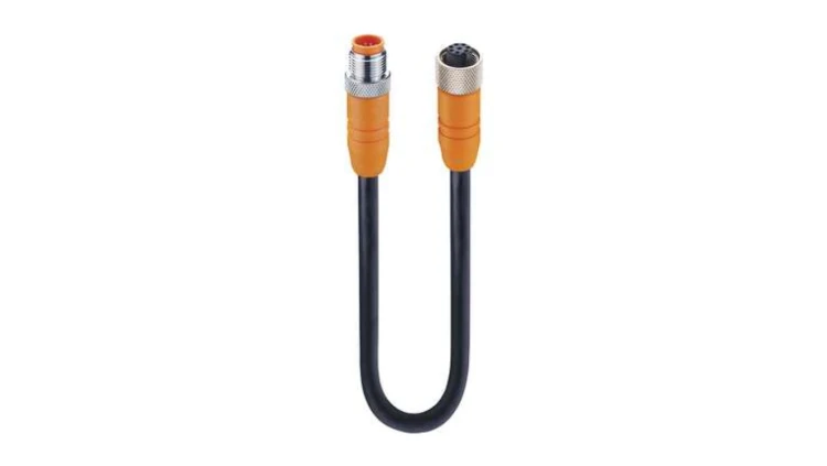 Kabel konfekcjonowany obustronnie zakończony złącza M12 męskie żeńskie proste 8-pinowe RSTS 8-RKTS 8-299/5 M
