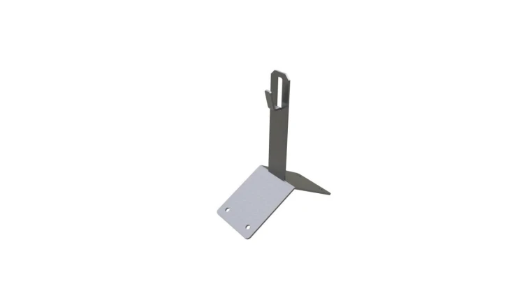 Uchwyt szczytowy do drutu zaciskany H-90mm OC L13711