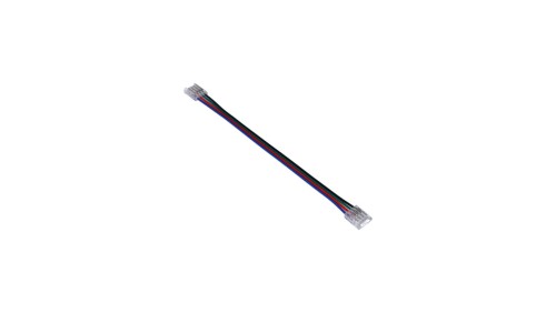 Złączka do taśmy led SMD/RGB kolor 10mm taśma-przewód 15cm-taśma