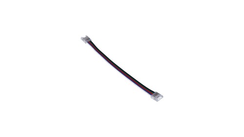 Złączka do taśmy led SMD/RGB+W kolor 10mm taśma-przewód 15cm-taśma