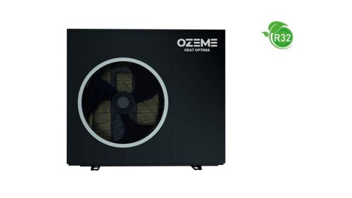 OZEME HEAT OPTIMA 8 EVI Inwerterowa Pompa Ciepła, EVI R32, Monoblok, WiFI, Smart Defrost, Smart Grid, RAL7043 Grafit Matt