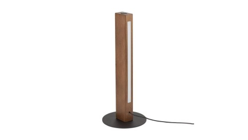 Lampka nocna z drewna 36W LED TEO ORZECH 1411 TK Lighting