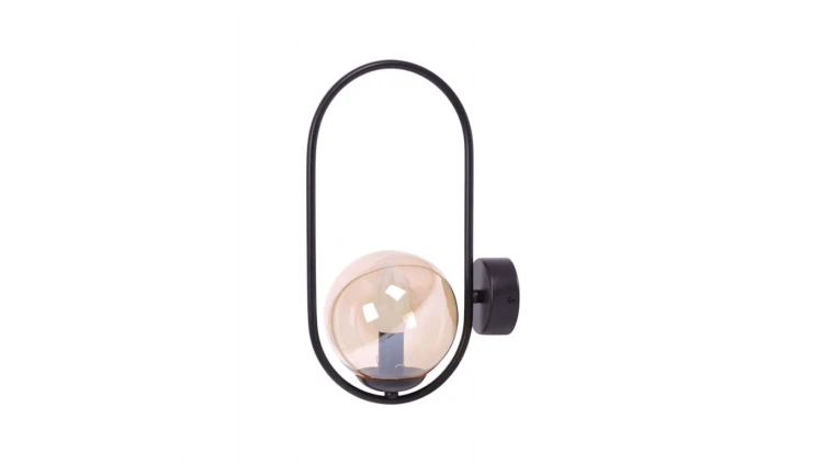 Kinkiet ścienny VENTA z dekoracyjnym szklanym kloszem K-5125 Kaja Lighting