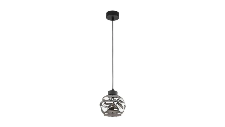 Lampa wisząca ZULIA 1 - punktowa Grafit lustrzany 5724 TK Lighting
