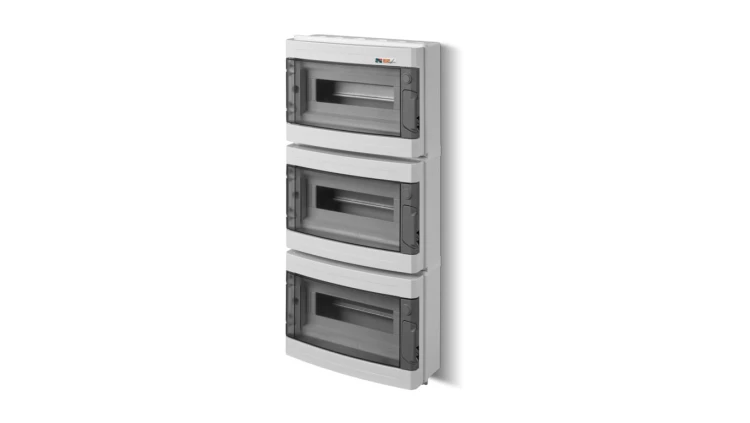 Rozdzielnica modułowa 3x12 natynkowa IP40 EP-LUX PLUS RN 3/36 (N+PE) 1908-01