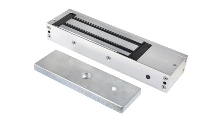 Elektrozwora Hartte MG500SR, 500kg z monitoringiem i sygnalizacją LED