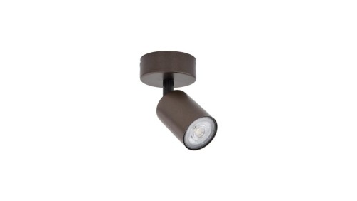 Lampa sufitowa brązowa reflektorek na podsufitce TOP BROWN 1 5957 TK Lighting