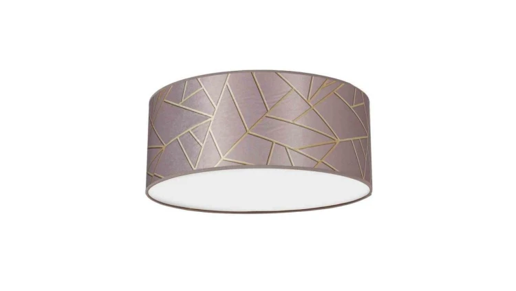 Lampa sufitowa ZIGGY PINK Gold/Pink 2xE27 MLP7585 Milagro