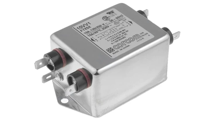 10VV1 Filtr przeciwzakłóceniowy jednofazowy 250VAC Ipracy max 10A