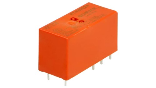 RT425024 Przekaźnik elektromagnetyczny DPDT Ucewki: 24VDC, 8A/250VAC