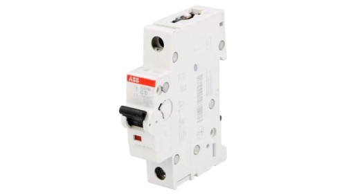 S201M-C10 Wyłącznik nadprądowy 230/400VAC Iznam: 10A Bieguny: 1 10kA