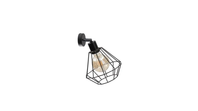 Kinkiet loftowy 1xE27 FOSKAL BLACK