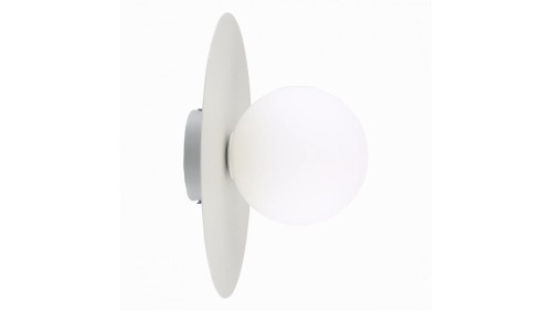 Kinkiet PIXI BEIGE klosz szklana mleczna kulka, gwint G9 10231 TK Lighting