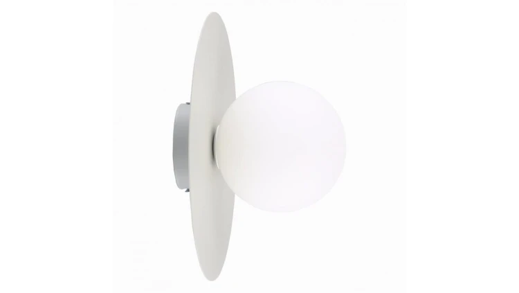 Kinkiet PIXI BEIGE klosz szklana mleczna kulka, gwint G9 10231 TK Lighting