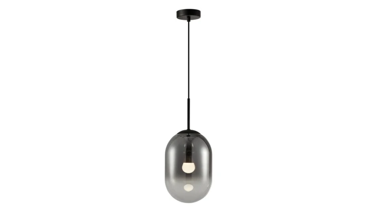 Lampa wisząca ALIAS BLACK 1xE14 fi 240 ML0323 Milagro