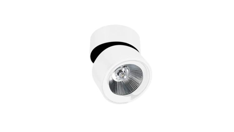 Kinkiet designerski z grafitowym kloszem z serii DAVOS K-5115 Kaja Lighting