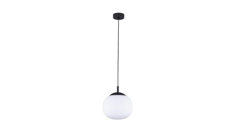 Lampa wisząca ze szklanym, białym kloszem 25cm VIBE 1xE27 4759 TK Lighting