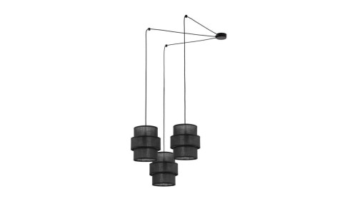 Lampa wisząca nowoczesna czarna 3xE27 CALISTO 5976 TK Lighting