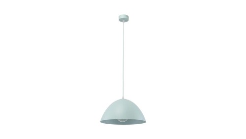 Lampa wisząca zielona kopuła 34cm średnicy FARO 1xE27 861 TK Lighting