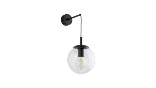 Kinkiet ze szklanym, transparentnym kloszem ESME 1xE27 5387 TK Lighting