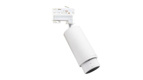 Reflektor MICA WHITE ZOOM track light 1xGU10 - 3 fazowy ML7370 Milagro