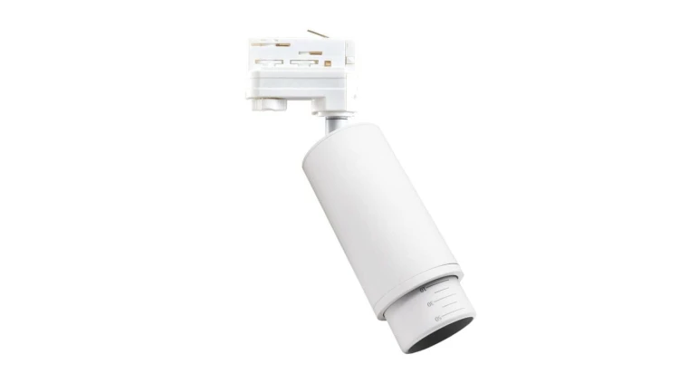 Reflektor MICA WHITE ZOOM track light 1xGU10 - 3 fazowy ML7370 Milagro