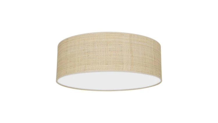 Lampa sufitowa MARSHALL WHITE / RATTAN 3xE27 MLP7488 Milagro