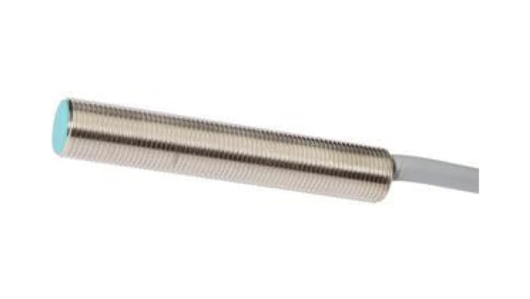MR124200 Czujnik magnetyczny, kontaktronowy, M12, 250V AC/DC, kontaktron NC, kabel 1m