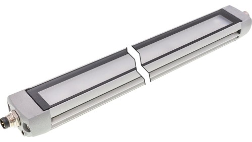 EM250171 Oświetlenie maszynowe LED, Ø28mm 290long, światło białe, 6,5W, kaskadowe, 5500K, 22-26V DC, -30-55C, wtyczka M8 3-pin