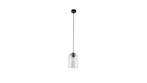 Lampa wisząca ze szklanym, zielonym kloszem 1xE27 MOLLY GREEN 1 10298 TK Lighting