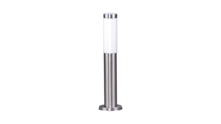 Słupek ogrodowy ANICA chrom, kształt tuby na E27, IP44 K-LP231-450 Kaja Lighting