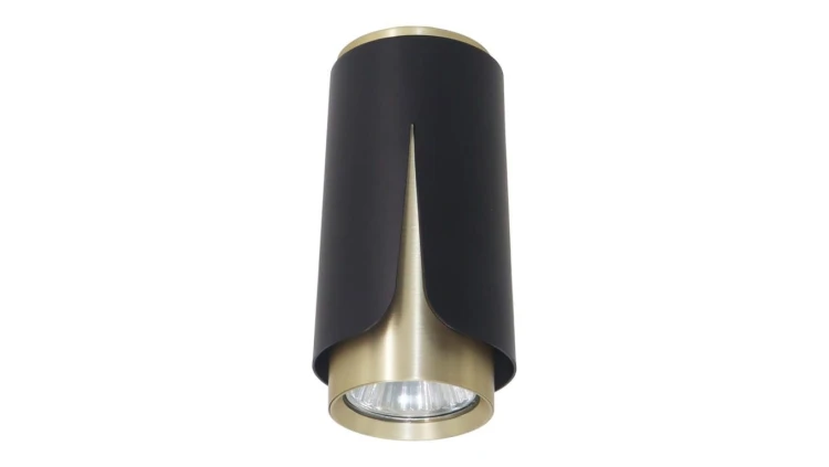 Spot FLOWER BLACK GOLD DOWNLIGHT 1xGU10 ML0262 Milagro