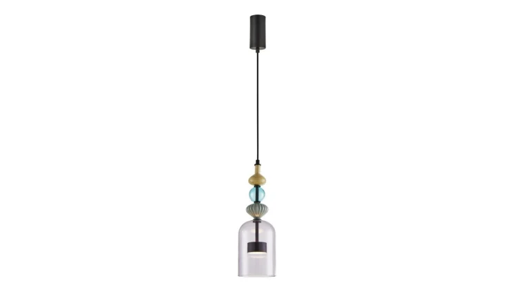 Lampa wisząca ARTE 12W LED śr. 13cm czarna ML0360 Milagro