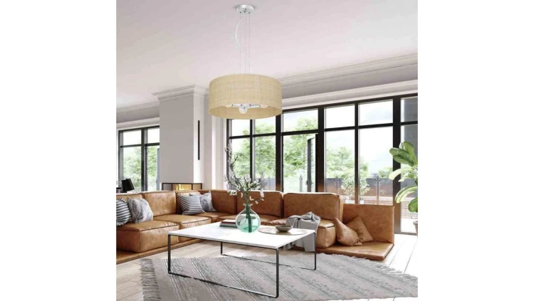 Lampa podłogowa 145cm z czarnym abażurem GRAND 16008 TK Lighting