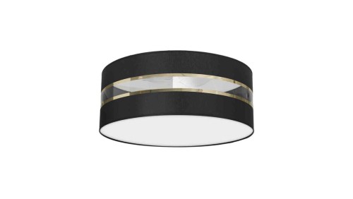 Lampa sufitowa z 4 grafitowymi szklanymi kloszami G9 SARIUS BLACK/GRAPHITE 6235 TK Lighting