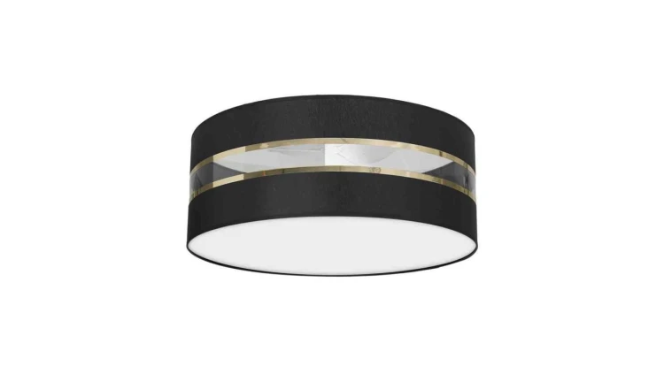 Lampa sufitowa z 4 grafitowymi szklanymi kloszami G9 SARIUS BLACK/GRAPHITE 6235 TK Lighting