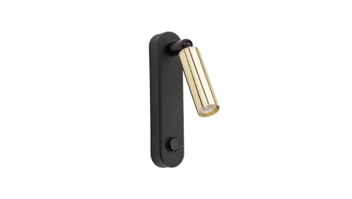 Kinkiet G9 złoty klosz ENZO 6623 TK Lighting