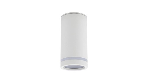 Lampa sufitowa spot biały – tuba natynkowa JET WHITE DOWNLIGHT 1* GU10 6919 TK Lighting