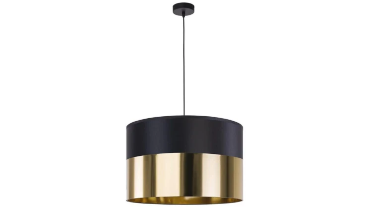 Lampa wisząca LONDYN 1 - punktowa Czarno złoty 3473 TK Lighting