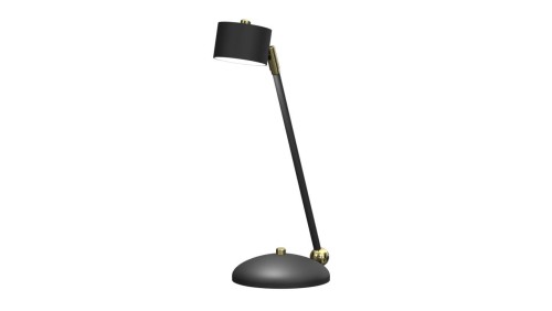 Lampka biurkowa ARENA BLACK/GOLD 1xGX53 MLP7764 Milagro