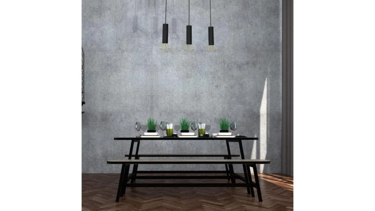 Lampa sufitowa HELIX BLACK 4 PŁ 4687 TK Lighting