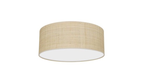 Lampa sufitowa MARSHALL WHITE / RATTAN 2xE27 MLP7487 Milagro