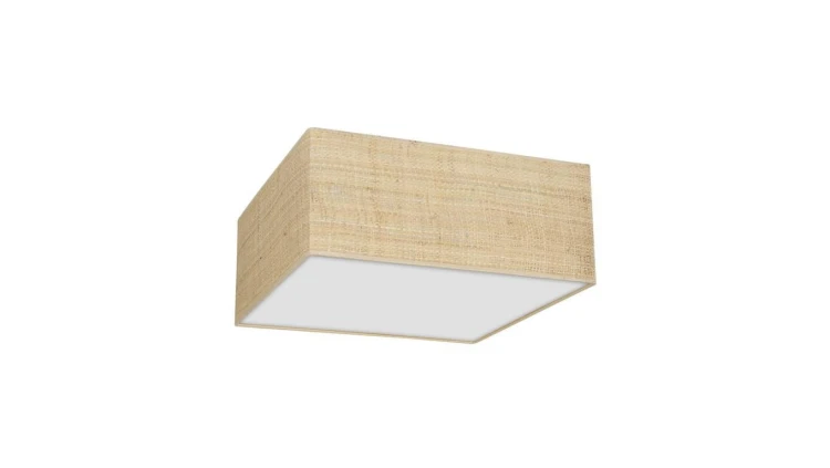 Lampa sufitowa MARSHALL WHITE / RATTAN 3xE27 MLP7485 Milagro
