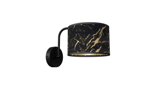 Kinkiet SENSO Black/Gold 1xE27 MLP7290 Milagro