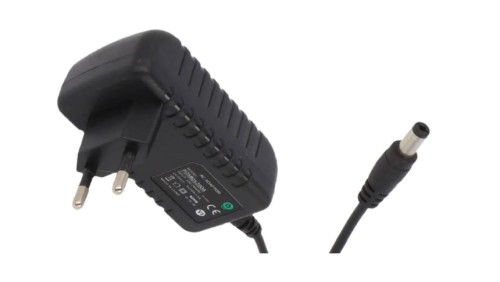POSB06200A Zasilacz adapter czarny 12W 6V 2A z wtykiem DC - 2.1x5.5