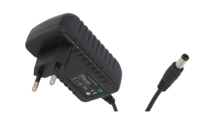 POSB06200A Zasilacz adapter czarny 12W 6V 2A z wtykiem DC - 2.1x5.5