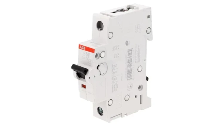 S201-C2 Wyłącznik nadprądowy 230/400VAC Iznam: 2A Bieguny: 1 Charakt: C