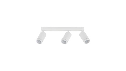 Lampa sufitowa biała 3x reflektorki na listwie JET WHITE 3*GU10 6915 TK Lighting